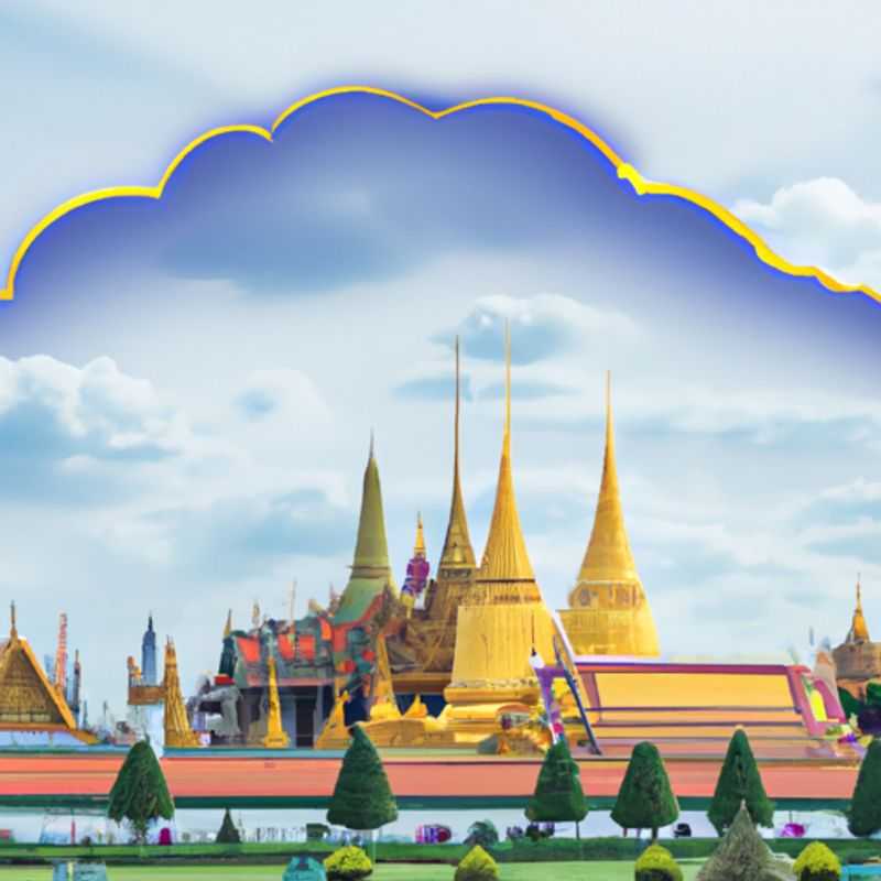 Une voyageuse solo flânant dans les rues animées de Bangkok, en Thaïlande, lors de son séjour printanier de 3 semaines, s'imprégnant de la culture thaïlandaise vibrante et de la beauté exotique de la ville.