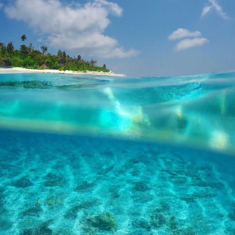 Observation des étoiles à l'île de Vaadhoo aux Maldives pendant l'automne