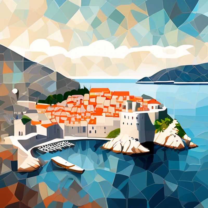 Trois couples, Les Explorateurs Culturels, profitant des charmes de Dubrovnik en hiver, entourés des murs historiques de la ville et d'une vue imprenable sur la mer Adriatique.