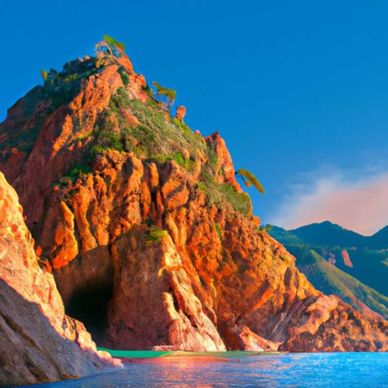 Randonnée hivernale dans la réserve naturelle de Scandola en Corse