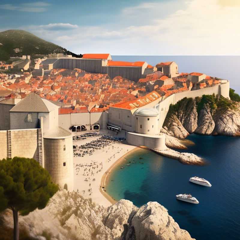 Trois couples, Les Explorateurs Culturels, profitant des charmes de Dubrovnik en hiver, entourés des murs historiques de la ville et d'une vue imprenable sur la mer Adriatique.