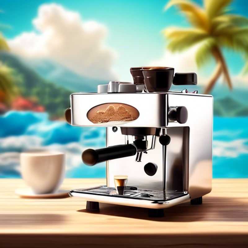 Une machine à espresso portable, idéale pour savourer un café de qualité où que vous soyez.