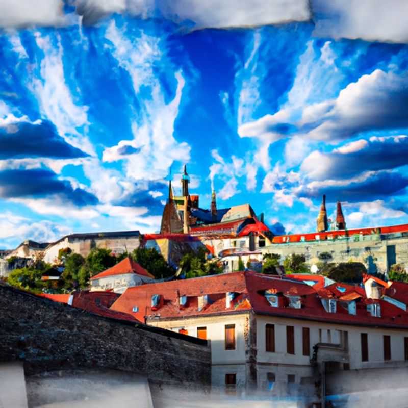 A family of four explores the enchanting medieval heart of Prague, Czech Republic, during a whirlwind 24-hour autumn adventure, marveling at the city's captivating blend of historical charm and modern vibrancy.