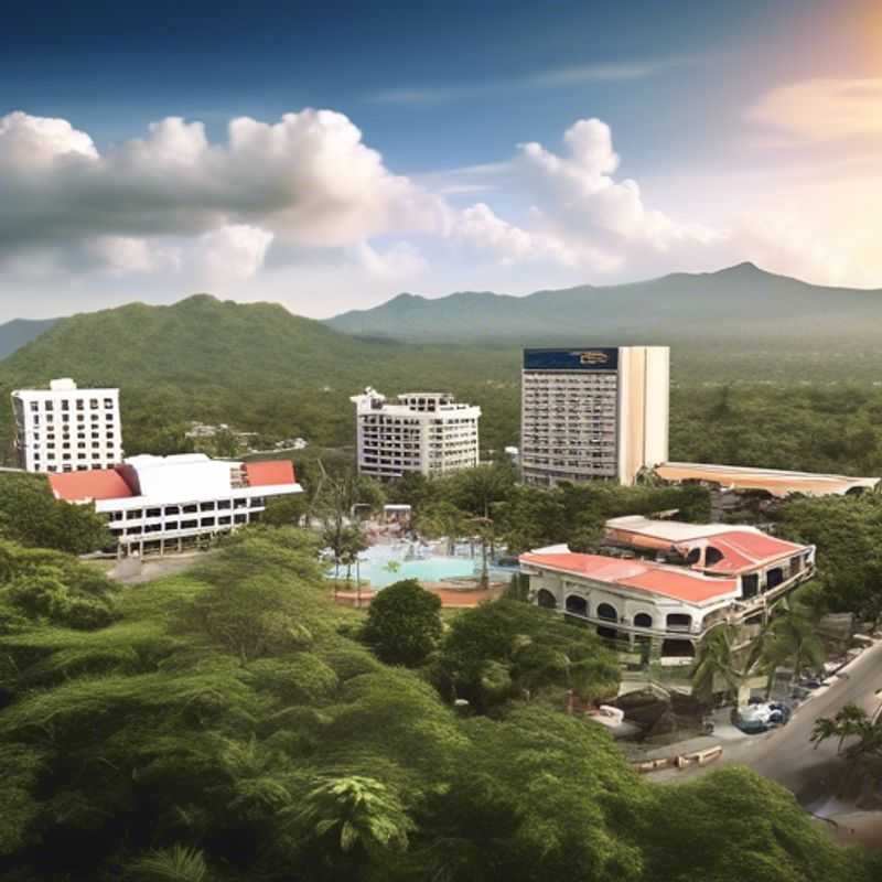 Trois couples, les Voyageurs Romantiques, profitant du printemps ensoleillé à San Pedro Sula, Honduras, entourés d'une végétation luxuriante et des sourires chaleureux des habitants.