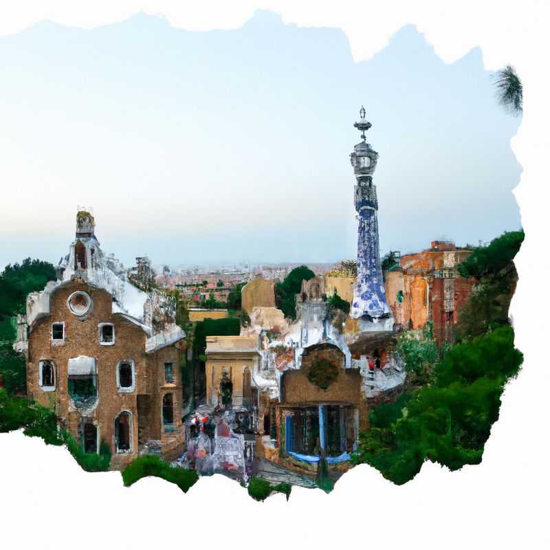 Three couples exploring the vibrant streets of Barcelona, Spain, during a 4-day springtime getaway, surrounded by the city's captivating architecture, including the iconic Sagrada Familia.
