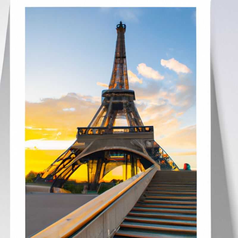 Deux couples profitant de la beauté automnale de la Tour Eiffel, un symbole de romantisme au cœur de Paris, en France, lors de leur escapade de deux semaines.