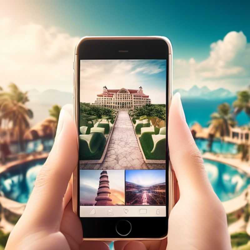 Un smartphone avec un forfait international, prêt à capturer vos aventures à l'étranger.