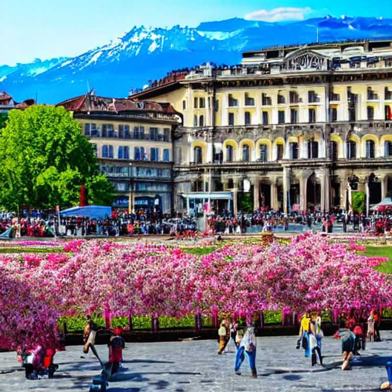 Genève au printemps : Mystère et chocolat chaud (ou comment survivre à la foule des vacances de printemps !)<h3>Genève sous le soleil printanier : enquête sur le prix des œufs de Pâques et la légende du lac Léman</h3><h3>Vacances de printemps à Genève : Découverte archéologique ou bain de foule ? Le dilemme du globe-trotter avisé.</h3><h3>Chasse au trésor printanière à Genève : Mythes, légendes et hôtels surbookés (aventure garantie !)</h3><h3>Genève, printemps enchanté ? Décryptage d'une destination prisée... et parfois bondée !</h3>