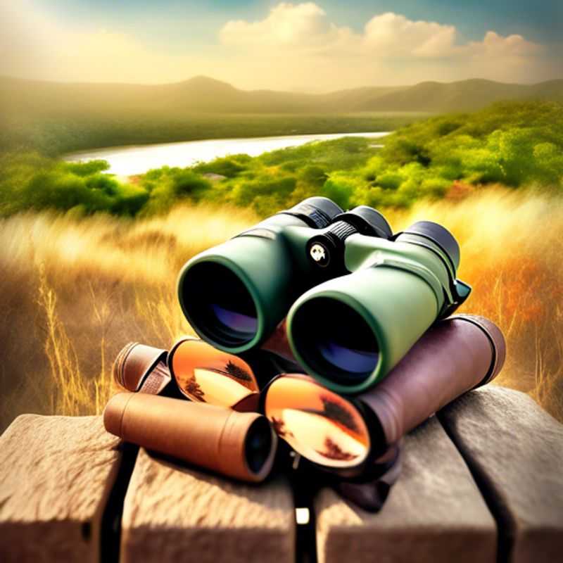 Jumelles de haute qualité, parfaites pour observer la faune et la flore lors de safaris ou pour profiter de vues panoramiques imprenables.