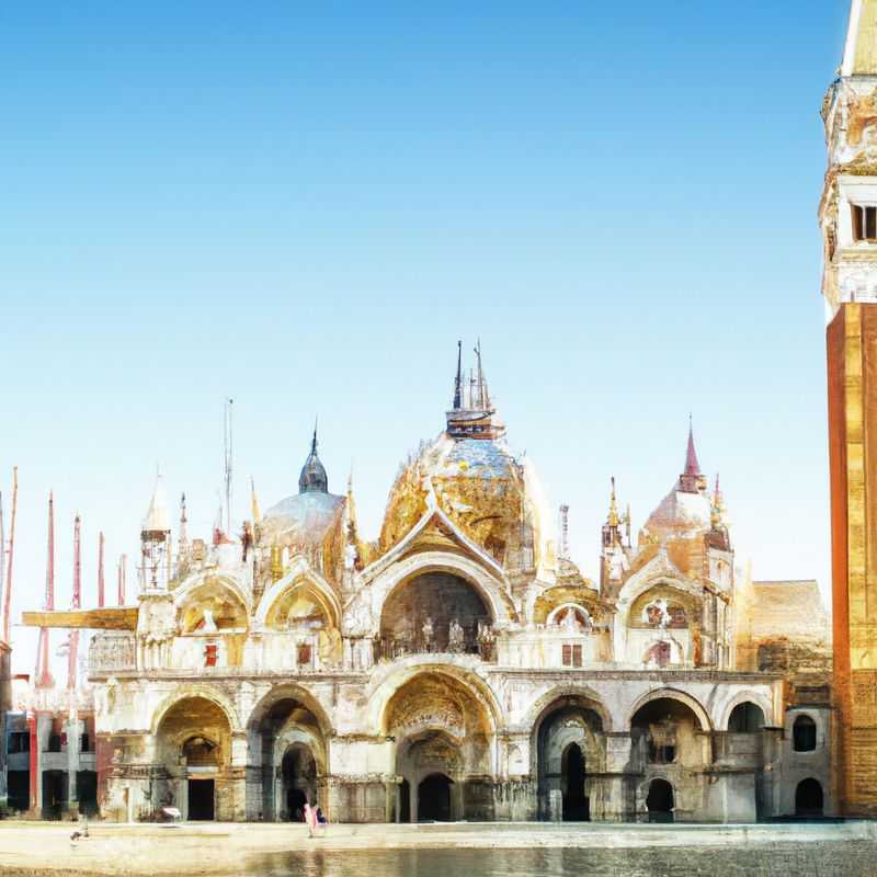 Une voyageuse solitaire flânant sur la place Saint-Marc, le cœur de Venise, en Italie, s'imprégne de l'atmosphère animée et de l'architecture époustouflante lors de son escapade estivale d'une semaine.