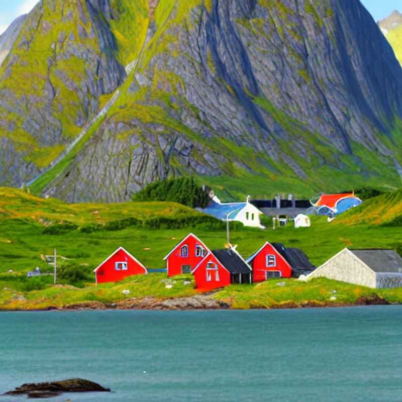 Îles Lofoten, Norvège, au printemps : paysages époustouflants et lumières magiques.