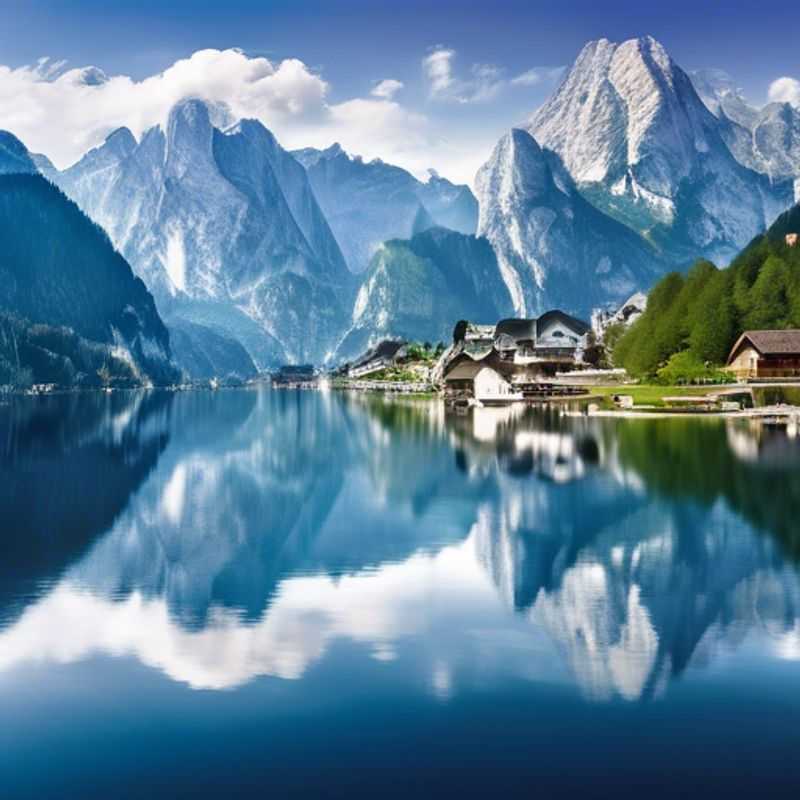 Patins sur glace et merveilles hivernales à Hallstatt : Un conte de fée autrichien