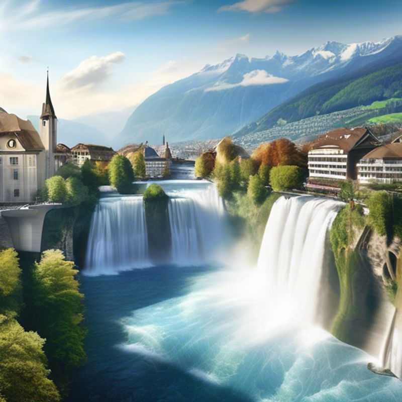 Rhine Falls: Une Cascade de Délices au Printemps à Zurich