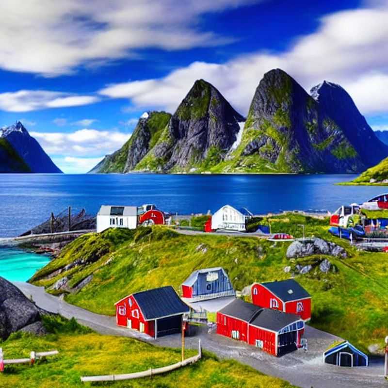 Îles Lofoten, Norvège, au printemps : paysages époustouflants et lumières magiques.