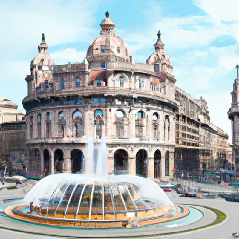 Wandering through the Enchanting Old Port of Genoa in the Bloom of Spring