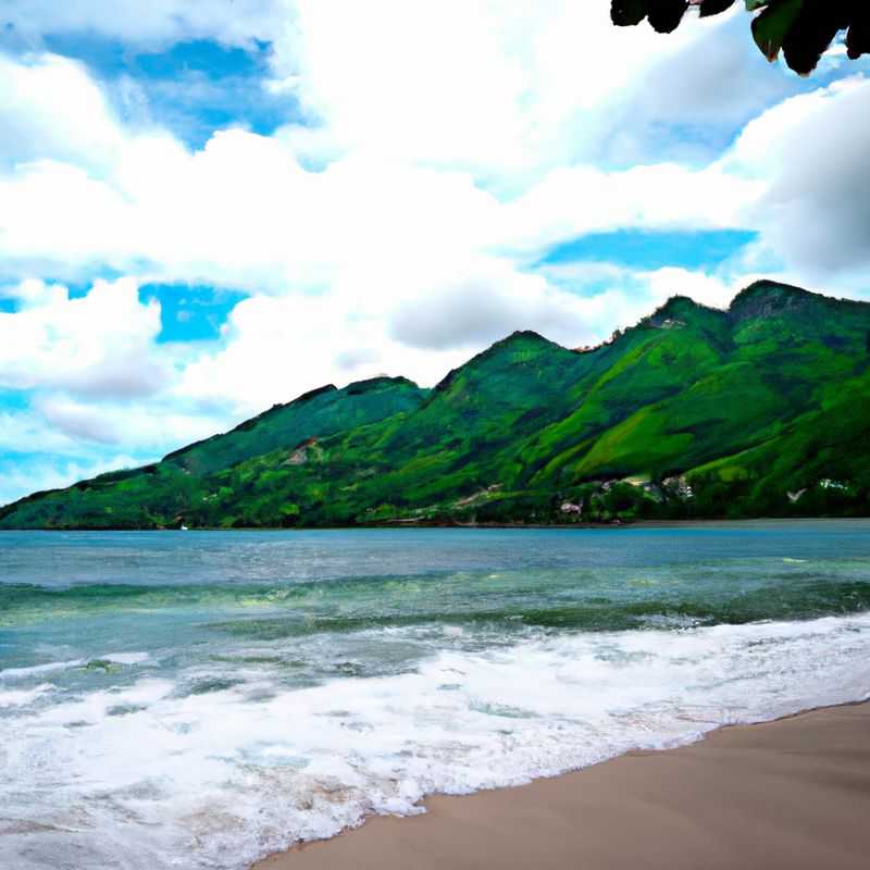 Deux couples profitent de la beauté envoûtante des plages de sable blanc et des eaux turquoises des Seychelles lors de leur escapade de 4 jours en automne.