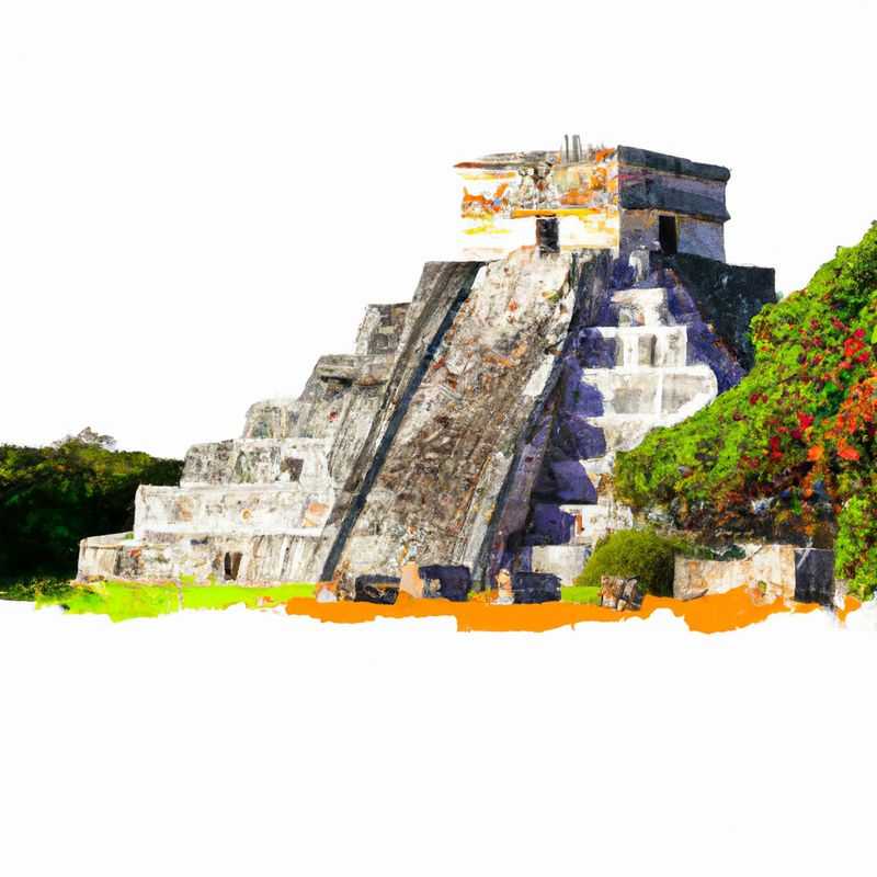 Unveiling the Ancient Mayan Enigma: Exploring the Enchanting Ruins of Uxmal in Winter's Embrace