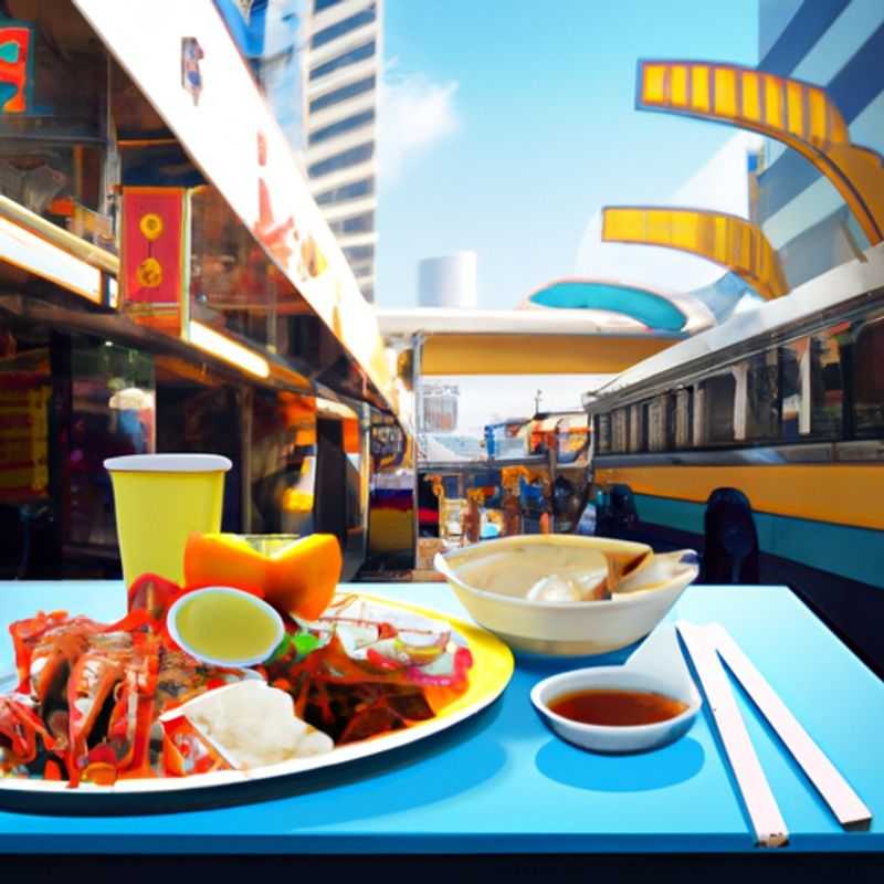 Un voyage nocturne dans le Marché de nuit de Chinatown à Singapour : une exploration culinaire et culturelle