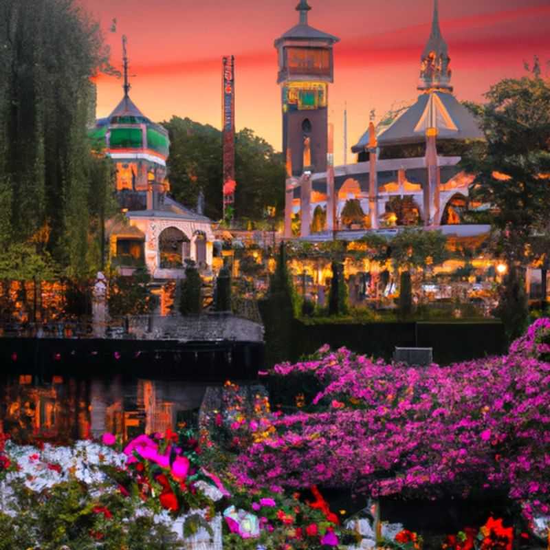 Le Jardin de Tivoli à Copenhague au printemps : un guide pratique