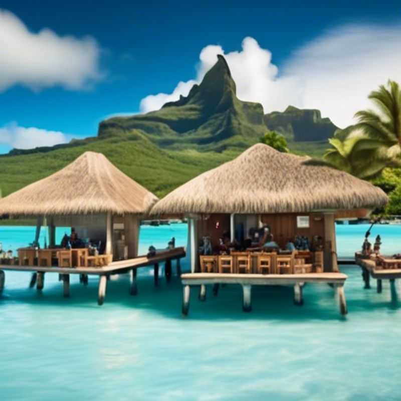 Bora Bora's Sunset Serenade: A Romantic Dinner Under the Stars