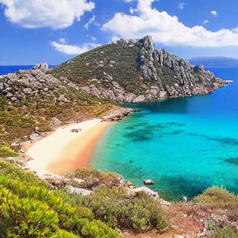 Réserve Naturelle de Scandola en Corse, baignée de soleil printanier.