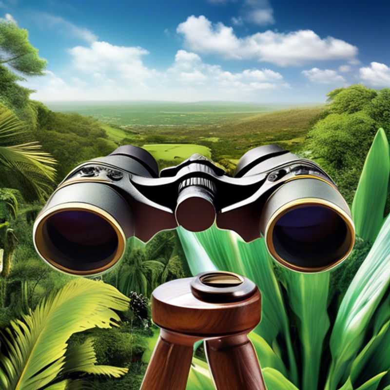 Binoculaires à la main : Explorez les marchés artisanaux vibrants de Binoculars au printemps